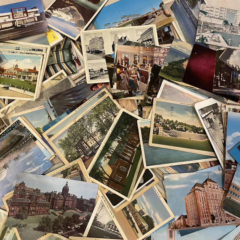 Postcards from 1900s to 1960s